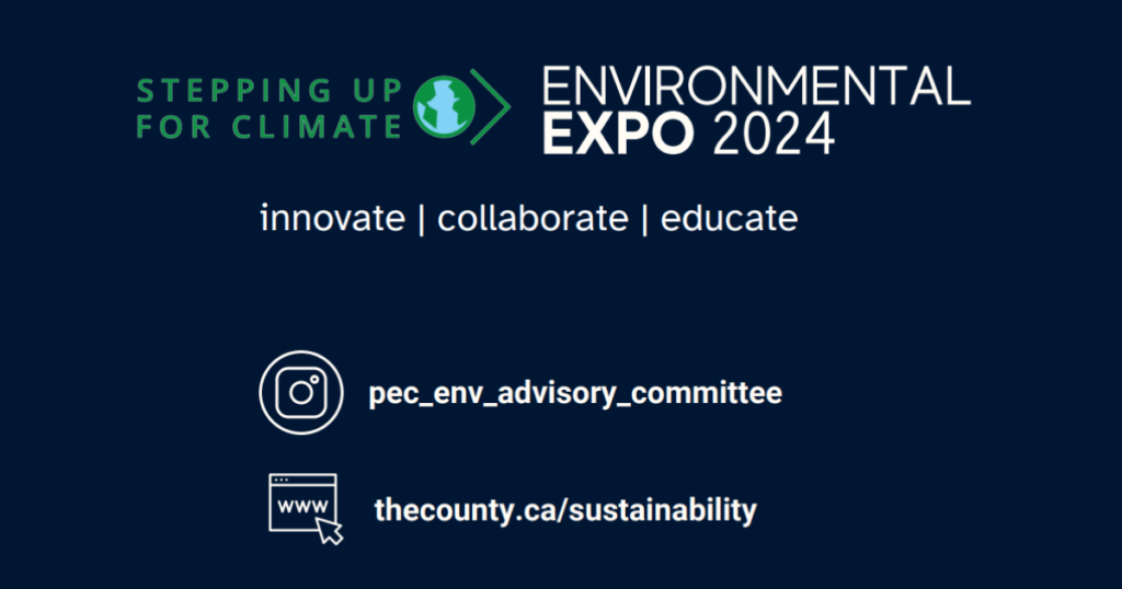 Earth Day Event-Environmental Expo - Prince Edward County Municipal ...
